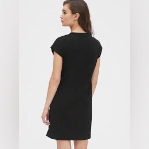 GAP Black Easy Tee Dress size S - Picture 2 of 4